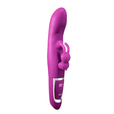 NMC - Quickshot High Power Vibrator Pink. Różowy wibrator ze stymulatorem łechtaczki i punktu G