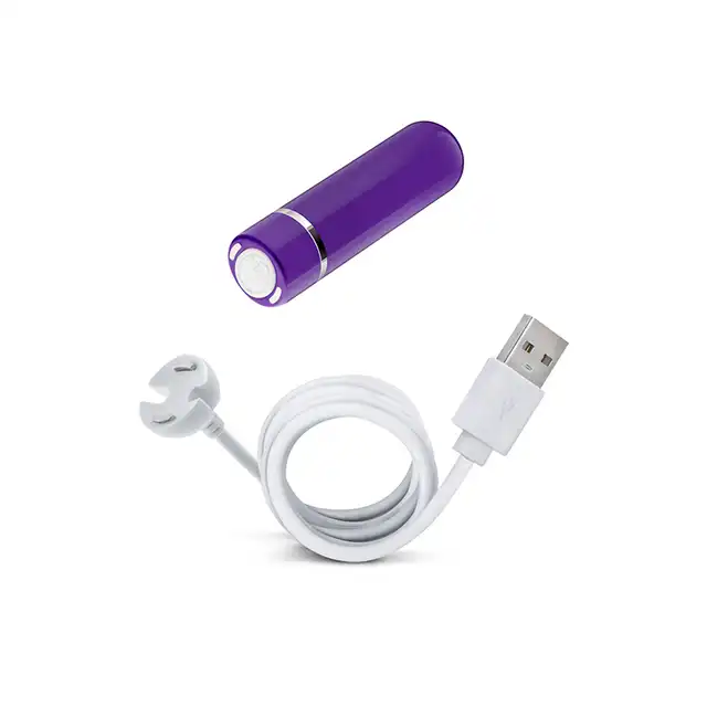 Blush - Aria Vitality Bullet Kit USB. Niesamowity 5-częściowy zestaw! Mini wibrator z nakładkami i pilotem