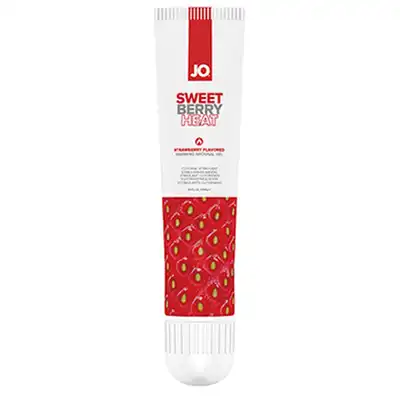 System Jo- Flavored Arousal Gel Sweet Berry Heat 10ml - Rozgrzewający Żel o Zapachu Soczystych Truskawek Na Bazie Wody 10ml. Mega Sale!