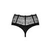 Obsessive -Sharlotte figi czarne L/XL
