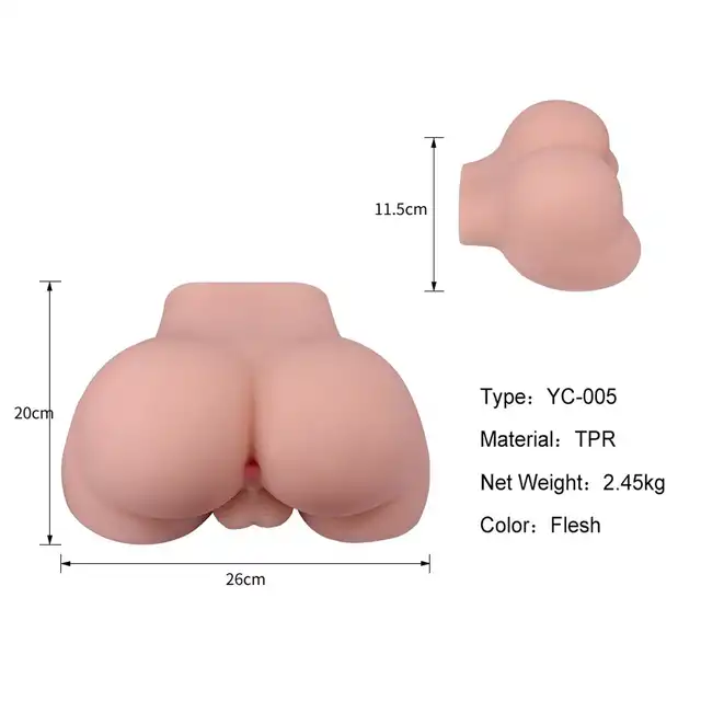 Sex Therapy - Masturbator Male Ass. Masturbator w kształcie męskich pośladków