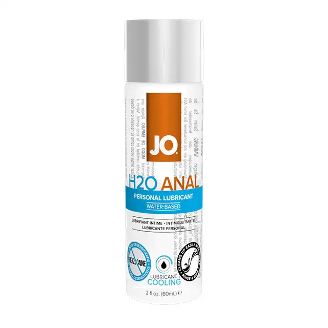 System JO- Anal H2O Lubricant Cool 60 ml - Chłodzący Żel Analny Na Bazie Wody - Maksymalne Doznania!