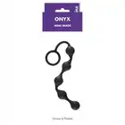 Kinx - Onyx Silicone Anal Beads. Wysokiej jakości silikon 