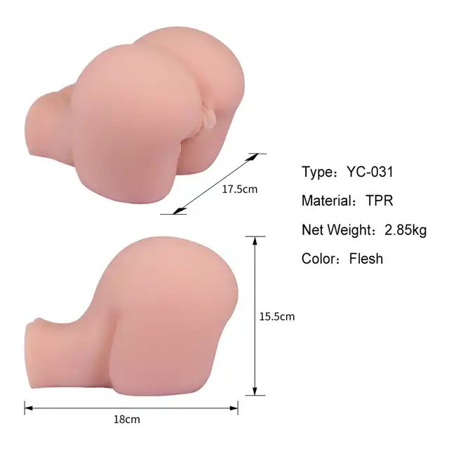 Sex Therapy - Masturbator Double Hole 5.  Wysokiej jakości cyberskóra