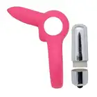 Toyz 4 Lovers - Strechy Pink cock Ring.  100% silikonowy elastyczny ring z wibracjami. Różowy króliczek stymuluje łechtaczkę.