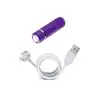 Blush - Aria Vitality Bullet Kit USB. Niesamowity 5-częściowy zestaw! Mini wibrator z nakładkami i pilotem