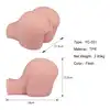 Sex Therapy - Masturbator Double Hole 5.  Wysokiej jakości cyberskóra