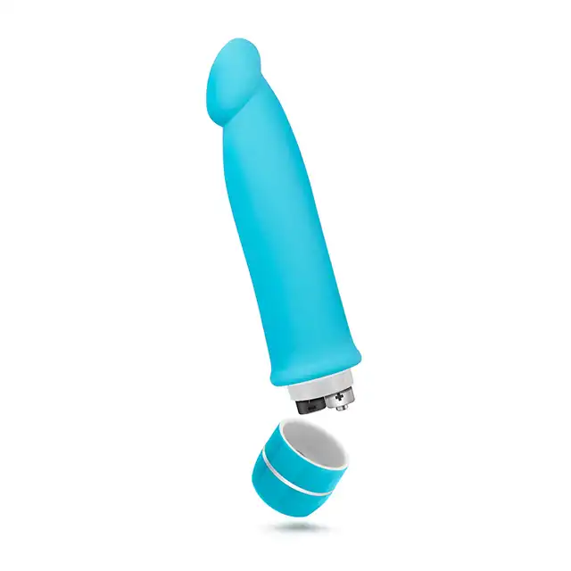 Blush - Luxe Purity Blue. Błękitny wibrator o klasycznym kształcie
