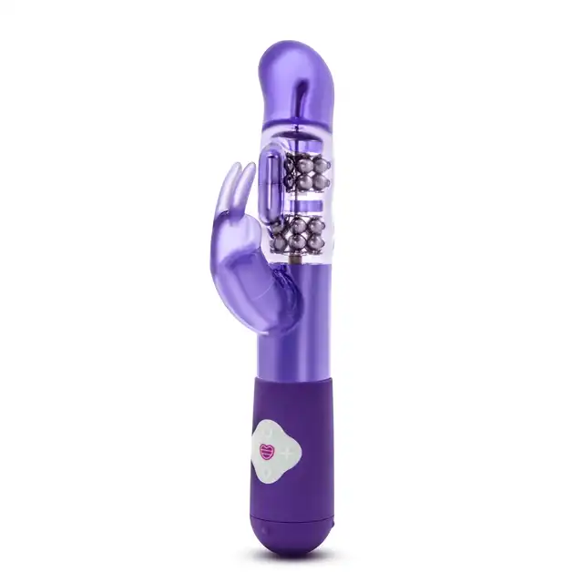 Blush - Luxe G Rabbit. Rotacyjny wibrator z 3 poziomowymi kuleczkami i króliczkiem