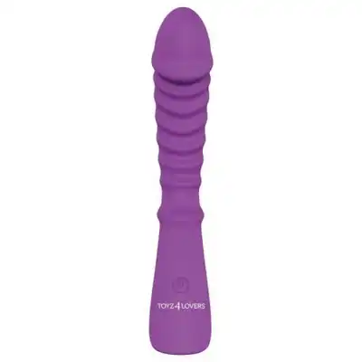  Elys - Vibratore Roundish Wave Purple - Wibrator cichy, mocny, ładowany na USB, 9 programów wibracji