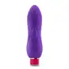 Blush - Aria Crystal Plum USB. Fioletowy niewielki wibrator z silnymi wibracjami. USB