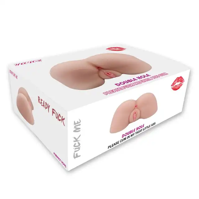 Sex Therapy - Masturbator Double Hole 3. Bardzo realistyczny odlew z cyberskóry