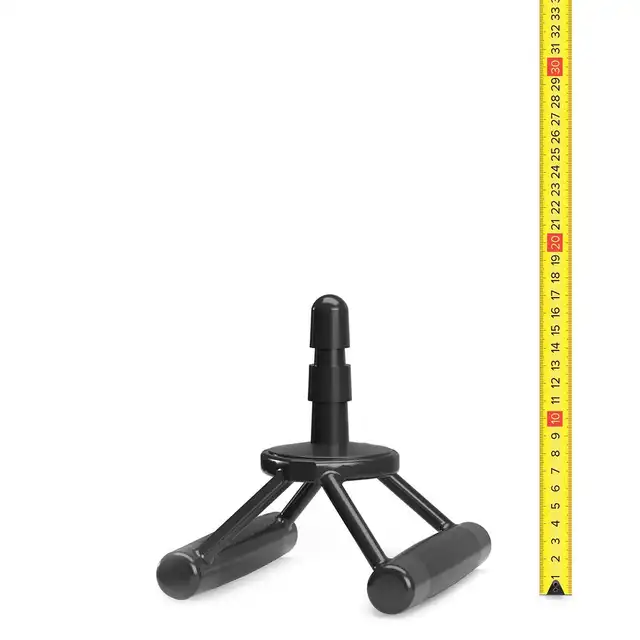Hung System - Sport Handle Black. Czarny stojak na dildo i zabawki hung system
