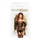 Penthouse - Top-Notch S/L. Zmysłowy bodystocking z rękawami 3/4 