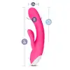 Blush - Lola Bunny Vibe USB. Różowy silikonowy wibrator z 3 motorkami!