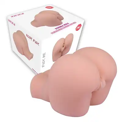 Sex Therapy - Masturbator Double Hole 5.  Wysokiej jakości cyberskóra