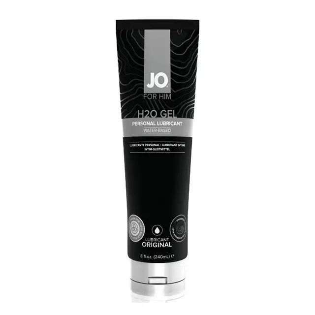 System Jo - For Him H2O Gel Original Lubricant Water-based 240 ml. Żel męski do masturbacji.