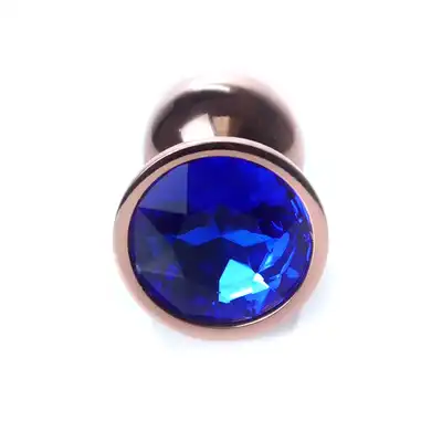 Bseries - Plug-Jewellery Red Gold PLUG- Dark Blue