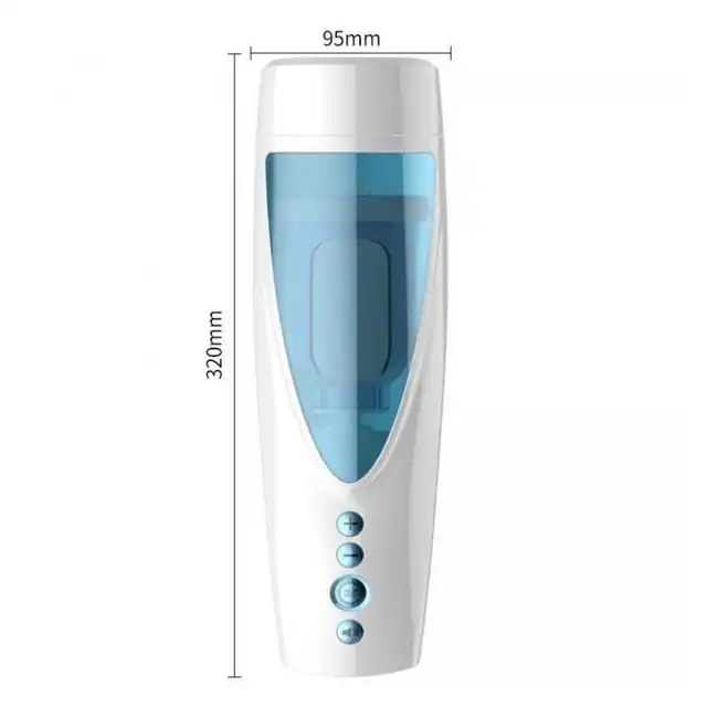 Bseries - Masturbator-Vibrating, Rotating and Flashing Masturbation USB 10+10 Function / Talk Mode