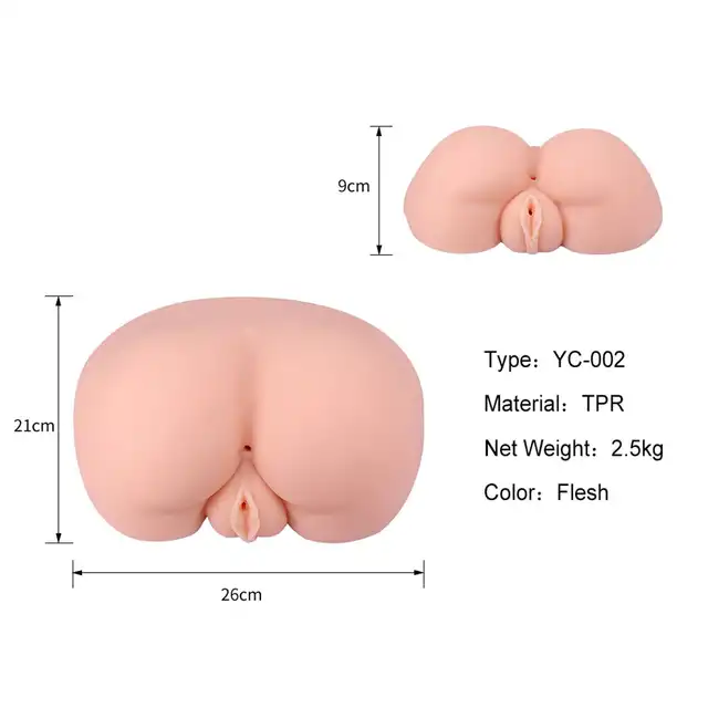 Sex Therapy - Masturbator Double Hole 3. Wysokiej jakości masturbator dla mężczyzn