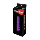 Attraction - Mai No.59 Vibrator Purple. Silikonowy wibrator ze super stymulującą powierzchnią
