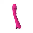 Toyz4Lovers - Real Wave Pink. Niezwykły pofalowany kształt i 9 programów. Oryginalny i niezwykły wibrator do punktu G. 100% silikon.