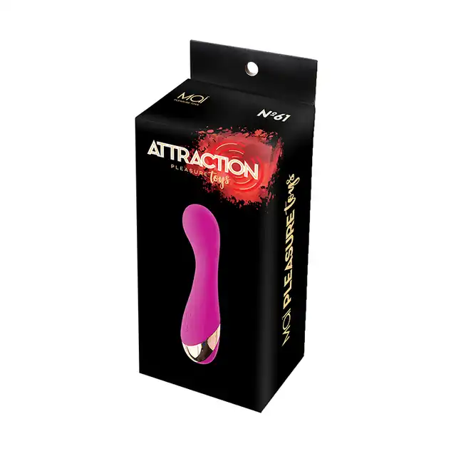 Mai - Attraction no. 61. Ładowany na USB. 10 programów. 100% silikon. 12 cm.
