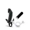 Blush - Performance Plus Apex Black USB. Wielofunkcyjna nakładka na penisa. Wibruje!