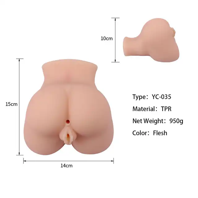 Sex Therapy - Masturbator Double Hole 1. Realistyczny masturbator z cyberskóry 