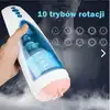 Bseries - Masturbator-Vibrating, Rotating and Flashing Masturbation USB 10+10 Function / Talk Mode