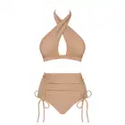Obsessive - Hamptonella. Seksowny strój kąpielowy podkreślający talię oraz dekolt. Rozmiar M. Mega sale!