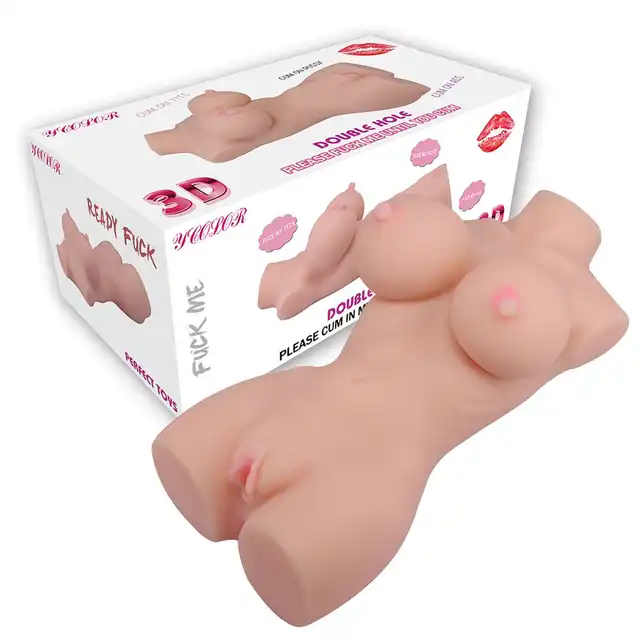  Sex Therapy - Masturbator Tiny Body Double Hole. Realistyczny odlew z cyberskóry, dwa otwory 