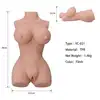  Sex Therapy - Masturbator Tiny Body Double Hole. Realistyczny odlew z cyberskóry, dwa otwory 