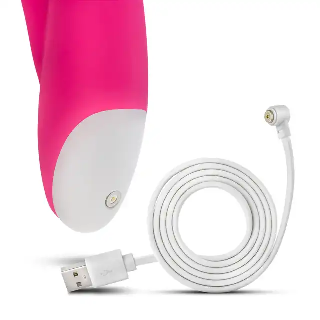 Blush - Lola Bunny Vibe USB. Różowy silikonowy wibrator z 3 motorkami!
