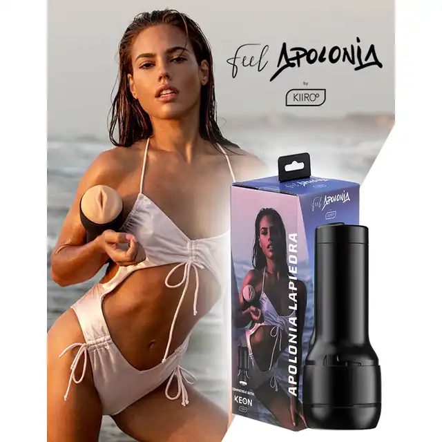 Kiiroo - FeelStar Stroker Apolonia Lapeidra. Masturbator dla mężczyzn. Realistyczny odlew!