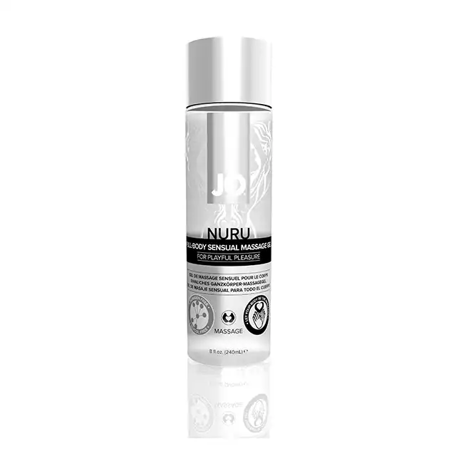 System Jo - Nuru Full Body Sensual Massage Gel 240ml- Wyjątkowy Żel Do Zmysłowego Masażu Całego Ciała 240ml