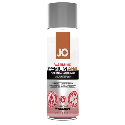 System Jo - Premium Anal Silicone  Lubricant Warming  60 ml. Rozgrzewający żel analny premium.