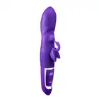NMC- Quickshot High Power USB Fioletowy wibrator ze stymulacją w kształcie uroczego łabędzia
