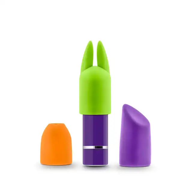 Blush - Aria Vitality Bullet Kit USB. Niesamowity 5-częściowy zestaw! Mini wibrator z nakładkami i pilotem