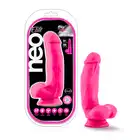 Blush - The Neo Elite 7 inch. Różowe ultrarealistyczne dildo z mocną przyssawką 