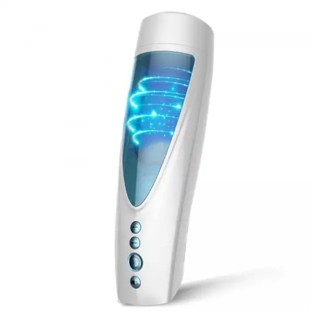 Bseries - Masturbator-Vibrating, Rotating and Flashing Masturbation USB 10+10 Function / Talk Mode