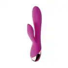 Attraction - Mai No.63 Vibrator Purple USB. Silikonowy elegancki wibrator z mocnym stymulatorem łechtaczki. 