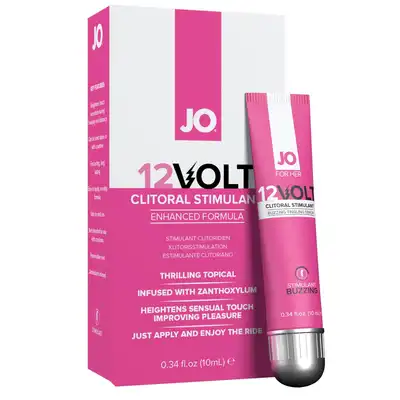 System Jo - For Her Clitoral Serum Buzzing 12Volt 10 ml - Maksymalizujące doznania Serum Dla Kobiet 10ml 