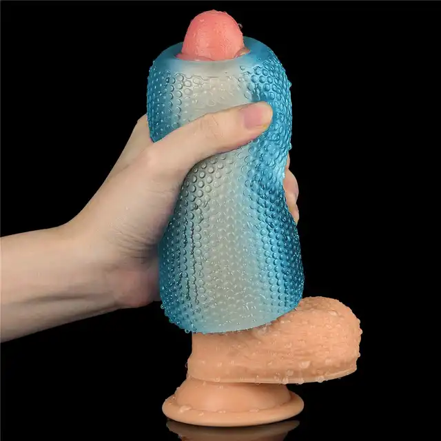 LoveToy - Masturbator Double Side Stroker - podwójnie zakończony masturbator dla nieziemskiej rozkoszy!