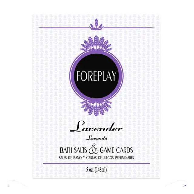 Kheper Games - Foreplay Bath Set. Zestaw idealny do gry wstępnej z dodatkiem soli do kąpieli. Eksplozja zmysłów