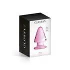 Glossy Toys - No.23 Pink Buttt Plug. Szklana wtyczka analna z wysokiej jakości szkła
