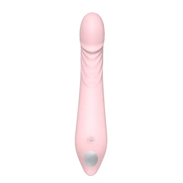 Dream Toys - Prince Charming Pink. Silikonowy wibrator z teksturowaną powierzchnią 9 trybów. USB