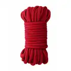 Ouch! - Japanese Rope Red. 10 metrowa czerwona lina do wiązania