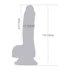 Addiction - Brandon Glow In The Dark Dildo - 19 centymetrowe dildo, świecące w ciemności!