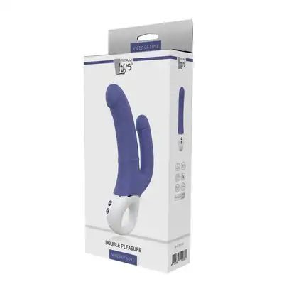 Dream Toys - Vibes Of Love Double Pleasure. Podwójny wibrator dla intensyfikacji doznań. Poznaj czym jest podwójna penetracja